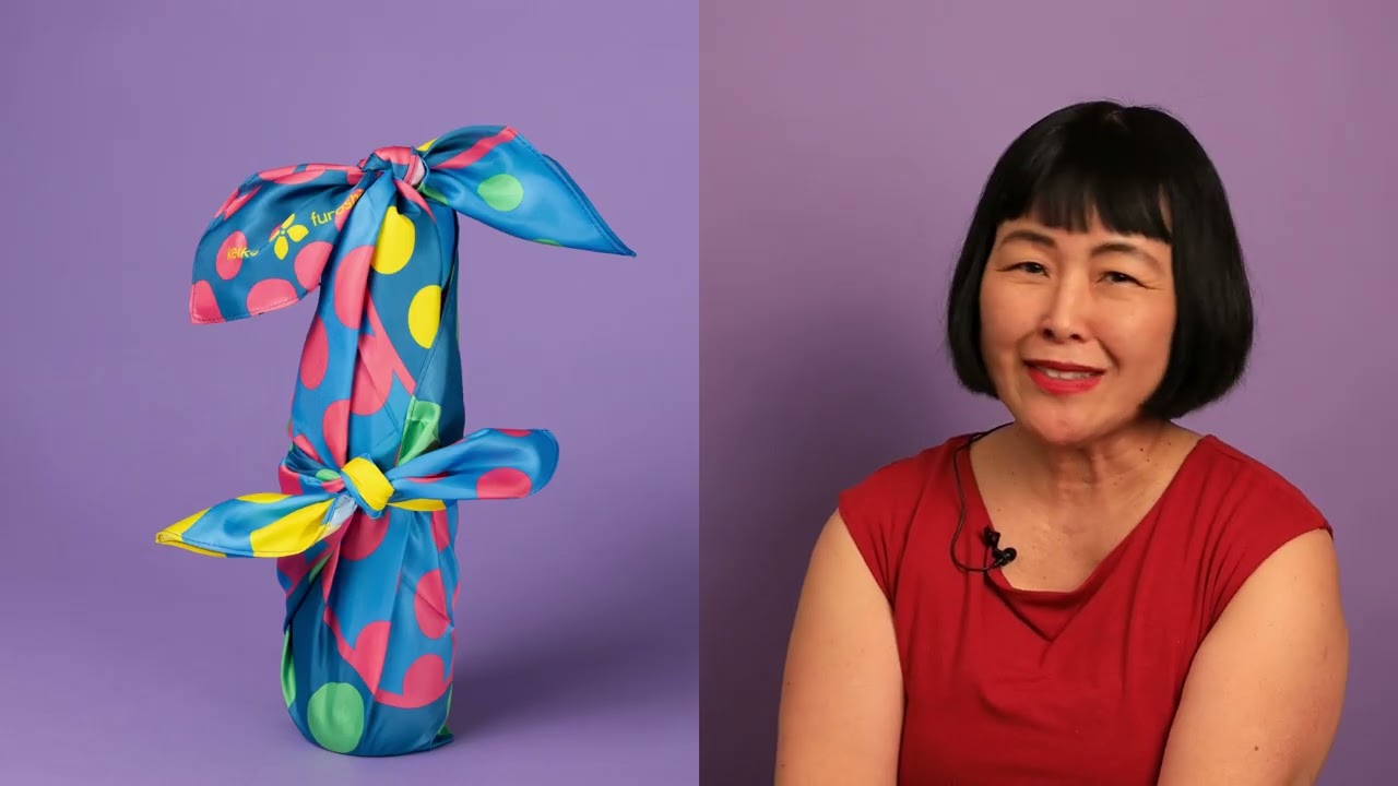 チャンネルwara Introducing the Wagara Collection by Keiko Furoshiki - YouTube