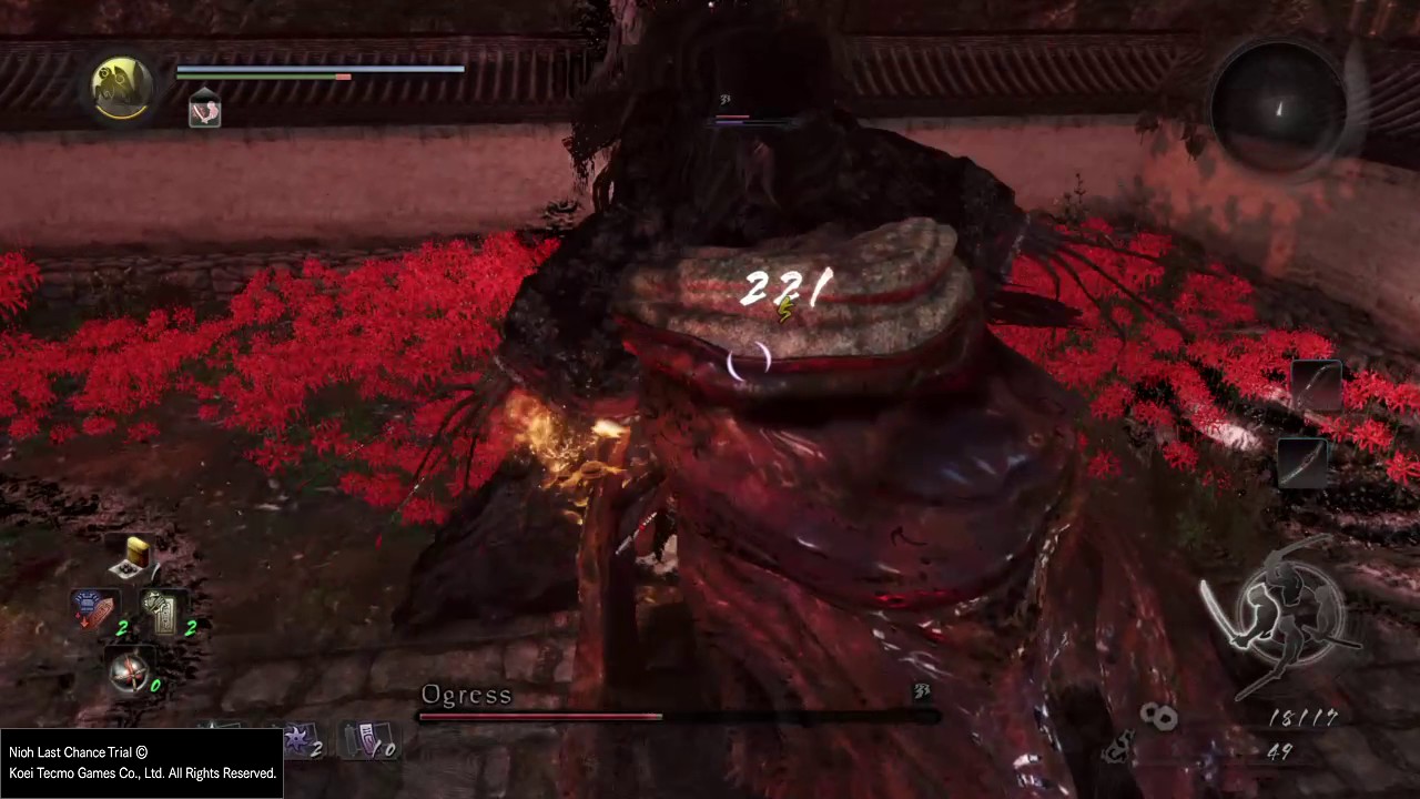 Nioh Last Chance Trial - Ogress