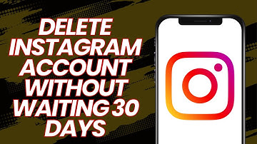 How to delete instagram account without waiting 30 days