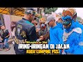 Iring - iringan di jalan kuda lumping PSSJ‼️pusaka sinar singa jaya💥