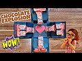 Chocolate explosion box | Surprise gift box for birthday, anniversary , Valentine&#39;s day  #chocolate