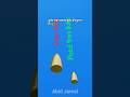 What will happen if you fire a sniper bullet on pistol 9mm bullet #shorts #facts #3danimation