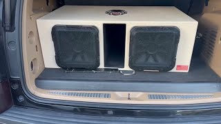 Dual Solobaric 12S Mbenclosure Suv Tuned 33Hz 5Net
