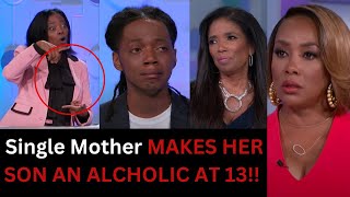 Man GETS EMBARASSED On TV For Being An ALCHOLIC Raised By A SINGLE MOM