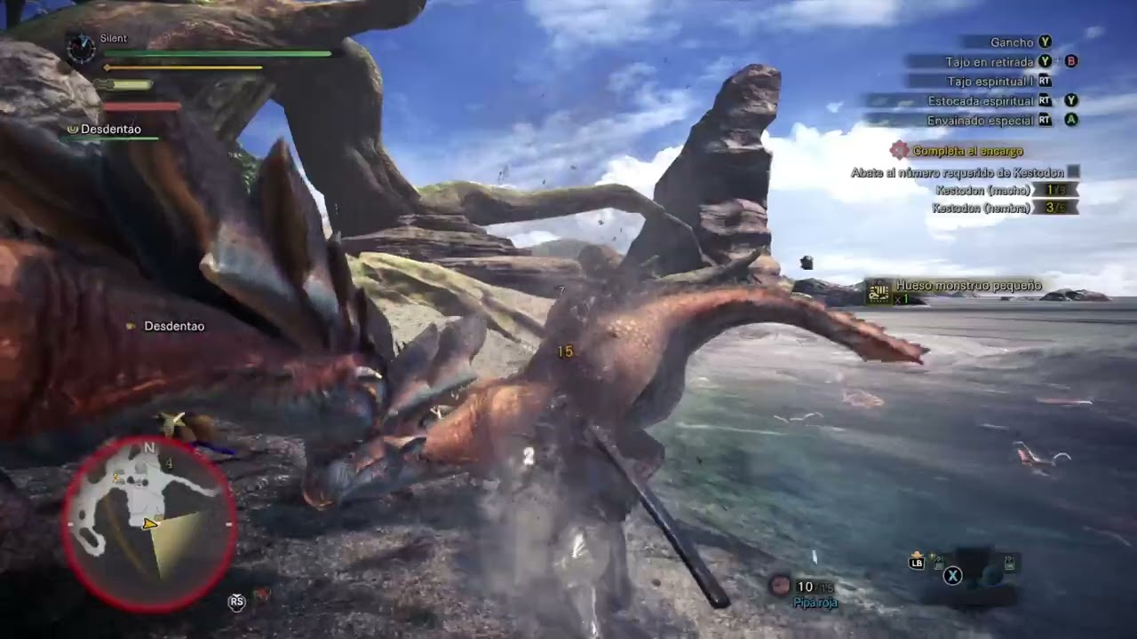 🐉 Monster Hunter: World Gameplay Español | Parte 2 | Progreso real desde cero (No Commentary)