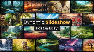 Create a Dynamic Slideshow Animation Instantly in After Effects – Slides & Grids
