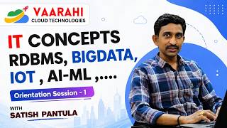 IT Concepts | Bigdata | Satish Pantula | Vaarahi Cloud Technologies Hyd | New #it #explore #viral