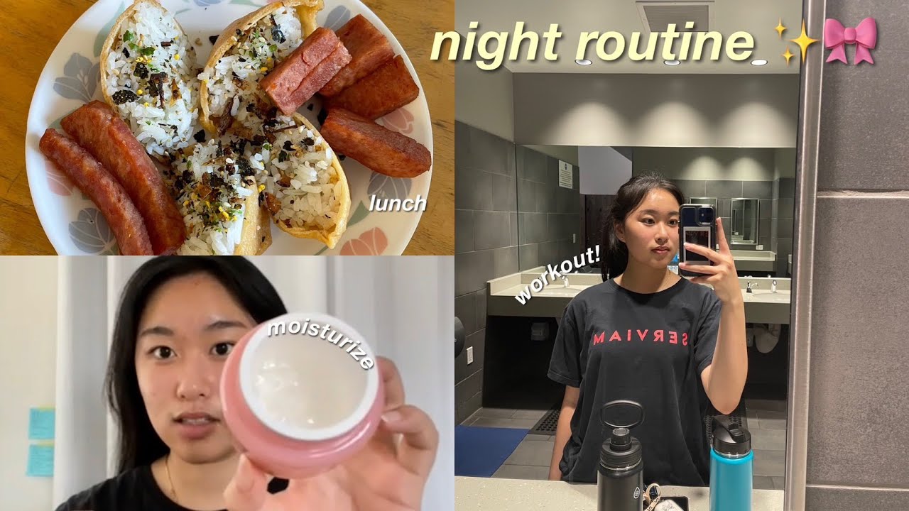 MONTHLY RESET ROUTINE ✨🎀 late workout, chipotle, skincare routine, face mask, self care ⊹₊｡ꕤ˚₊⊹