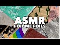 ASMR - Foil Me Foils. Hair colouring foil doesn&#39;t have to be boring...