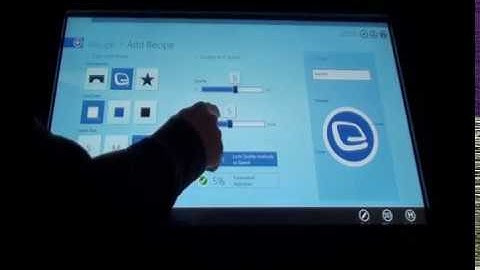 INOSOFT-TV: VisiWin 7 Multitouch Demo