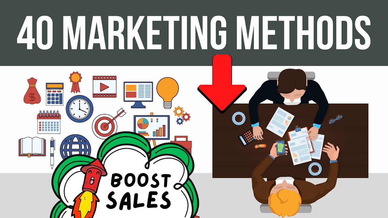 Top 40 Business Marketing Methods to Include in Business Management