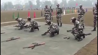Indian Crpf Cobra Commando Training Action Video Watch Full Video Most Popular 2017