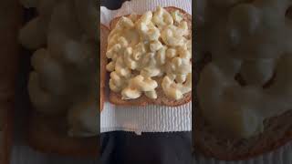 I did a food experiment… macaroni salad and Lay’s Wavy Funyuns Sandwich!