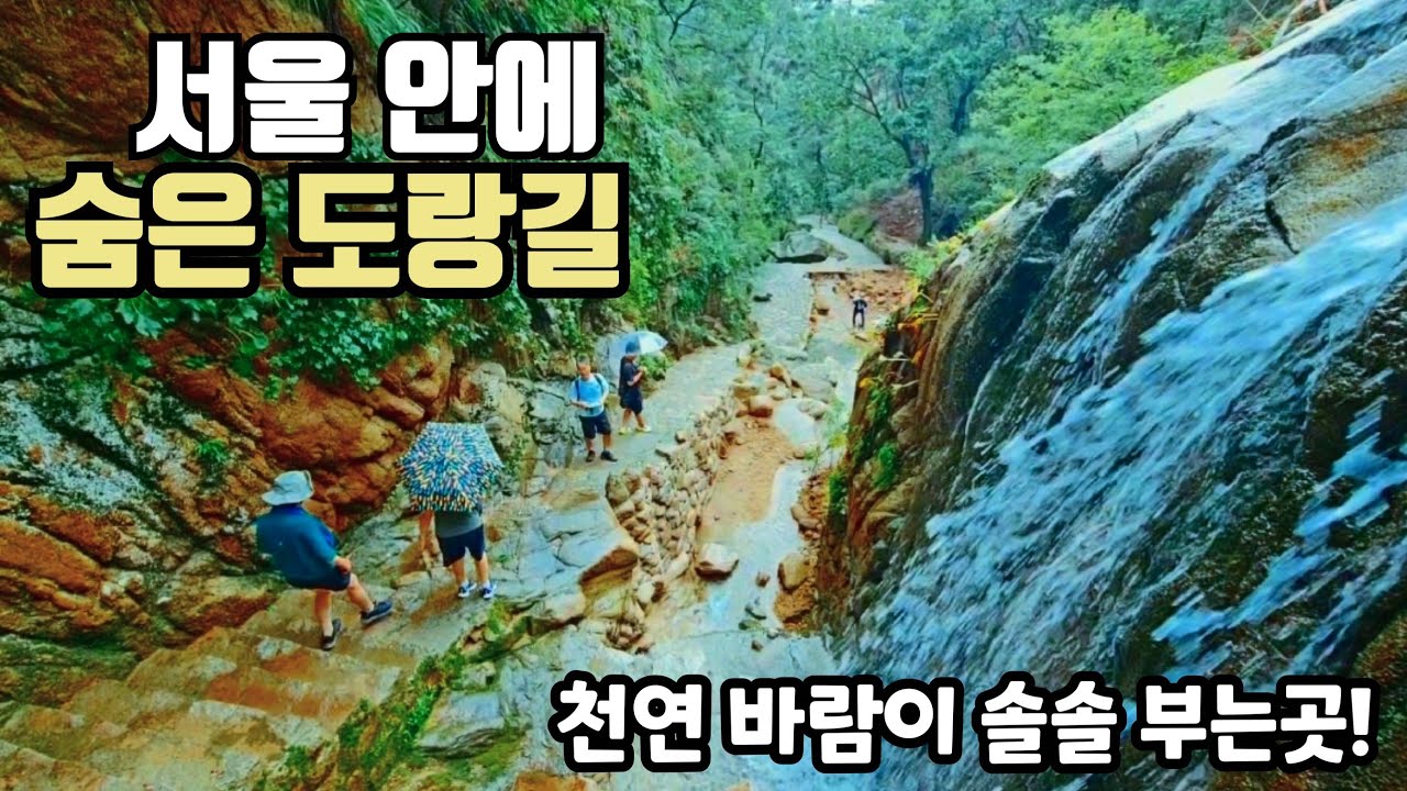 🌴  바람이 솔솔 부는 청정 도랑길  🌴  걸어서 5분  환상적인 둘레길    Clean rural road near Seoul   불광역 2번출구 길건너서 7212번 타셔도됩니다