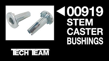 Tech Team 00919 Grip Neck Stem Insert / Interface Sleeve / Bushing for Grip Neck Stem Ball Caster