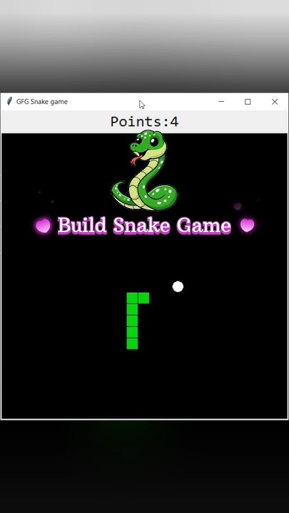 Build Snake Game using Python Tkinter || Full Source Code Available # ...
