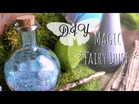 How to make Magical Fairy Dust: DIY Pink Fairydust Potion Tutorial