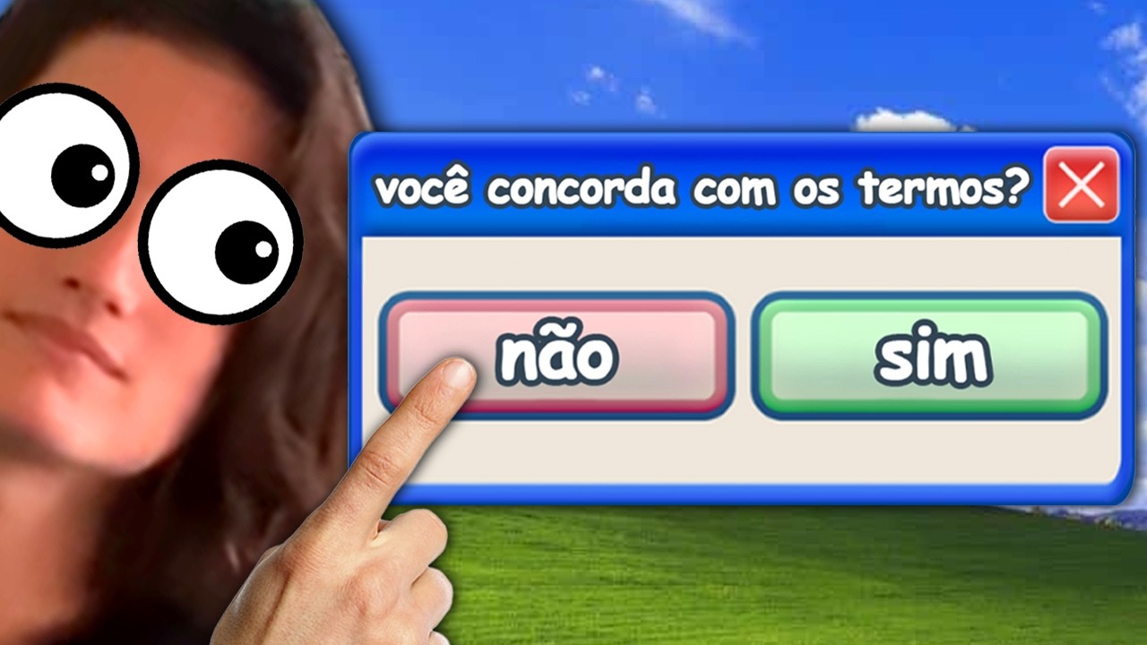 VOCÊ CONCORDA COM OS TERMOS?