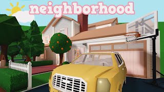 Family's NEIGHBORHOOD TOUR! *NEW HOUSE🏡* Roblox Bloxburg Roleplay #roleplay