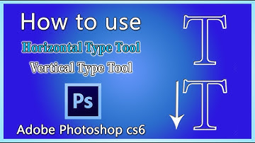 How to use Horizontal Type Tool and Vertical Type Tool in Photoshop | Tutorial  (23)