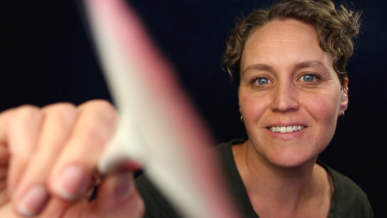 ASMR Camera Lens Brushing | Whispering & Brushing Sounds