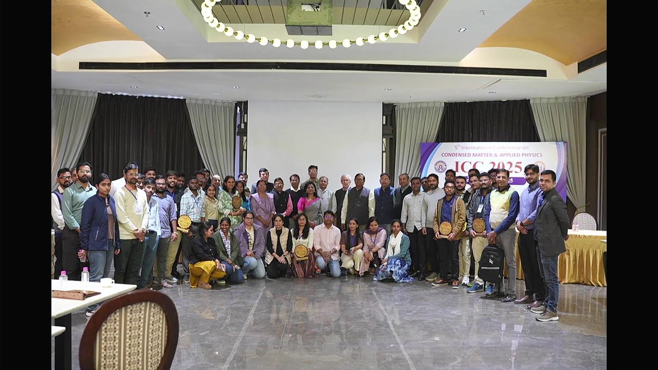 Day 2 || 5th International Conference on Condensed Matter & Applied Physics || ICC 2025