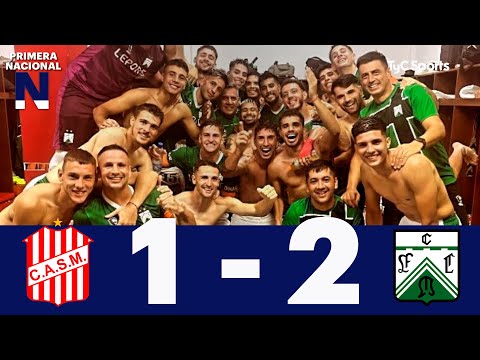 San Martín (T) 1-2 Ferro | Primera Nacional | Fecha 3 (Zona A)