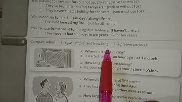 Unit 12 ll For And Since ll When And How Long llRaymond Murphy English Grammar In Use llEasy with me