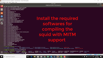 squid Installation and configuration