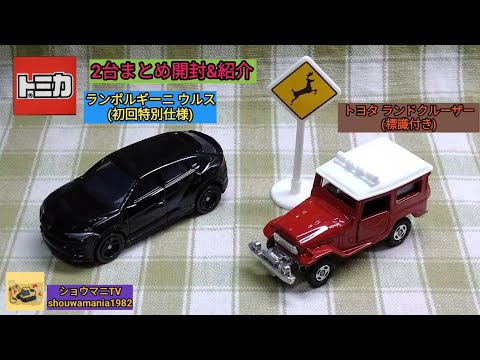 ミニカーコレクション MINICAR COLLECTION】 トミカ TOMICA 2台