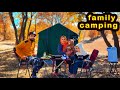 We Finally Went Camping as a Family!🔥🎪🌳