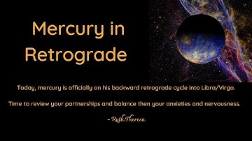 Mercury in Retrograde for the 3rd Time in 2022