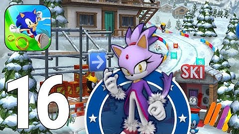 Sonic Dash - Endless Runner Gameplay Walkthrough Part 16 - Blaze The Cat 2021 [iOS/Android Games]
