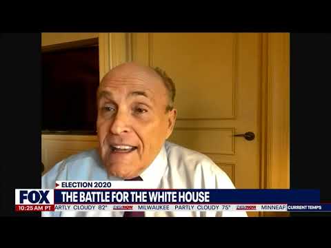 "WE HAVE THE EVIDENCE" Rudy Giuliani Says Dead People Voted Big Time In Election 2020