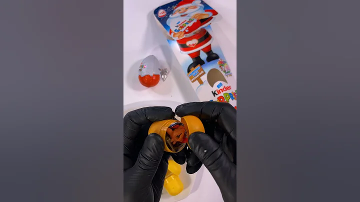 Kinder Surprise chocolate egg with free toy inside!