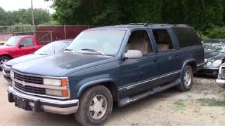 Scrapped Chevrolet Suburban