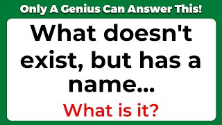 ONLY A GENIUS CAN ANSWER THESE 10 TRICKY RIDDLES | Riddles Quiz - Part 8 screenshot 1