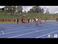 U15 Mens 100m Hurdles - Final - 2018 Australian Junior Athletics Championships