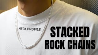 Double Stacked 3mm Rock Chains