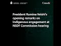 President Rumina Velshi&#39;s remarks on Indigenous engagement – June 2, 2022