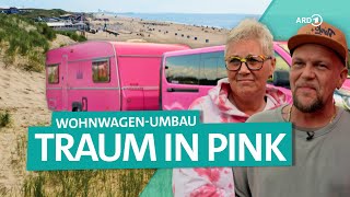 Mit Wohnwagen in Barbie Pink an die Küste der Niederlande | ARD Reisen