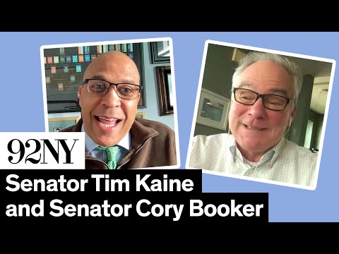 Senator Tim Kaine and Senator Cory Booker in Conversation: <em>Walk, Ride, Paddle: A Life Outside</em>
