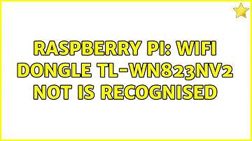 Raspberry Pi: Wifi Dongle TL-WN823Nv2 not is recognised (2 Solutions!!)