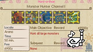 MHGU G4★ Event Quest: Monster Hunter Channel 1 Solo Guild Hunting Horn screenshot 4
