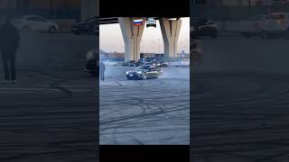 DRIFTING IN RUSSIA. Rich Kid detained by police 👮‍♀️ 🚔 🇷🇺 #automobile #drift