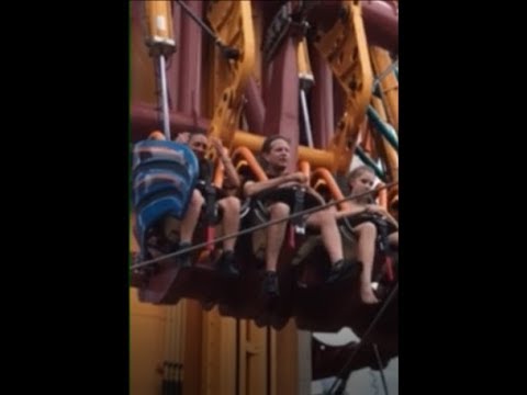 Stuck On Falcon S Fury Busch Gardens Fl Youtube