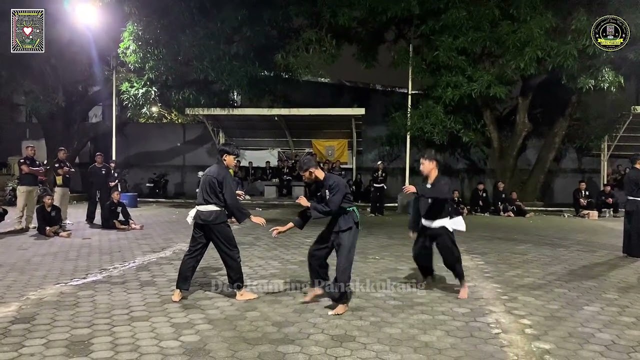 Sambung Siswa Hijau ke Putih  dan Jatahan Warga Psht Cab. 064 Makassar.