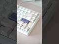 customizing the play75 keyboard 🌸
