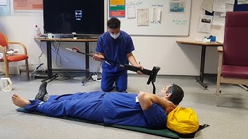 Application of a Sager Splint