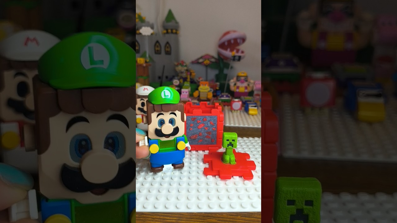 #summerofgoals #minecraftshorts #minecraft #lego #mario #legosupermario #supermario